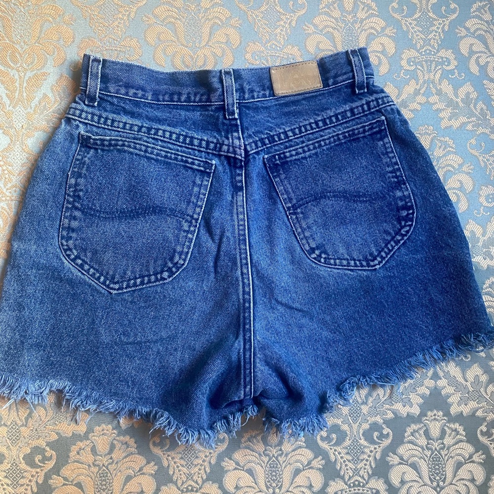 Vintage Lee cutoff jean shorts